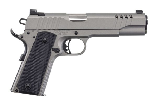 AUTO-ORDNANCE – THOMPSON 1911 45ACP STAINLESS 7+1 NS  #