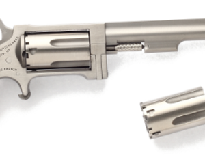 NORTH AMERICAN ARMS SIDEWINDER 22M/22LR 4″ SS