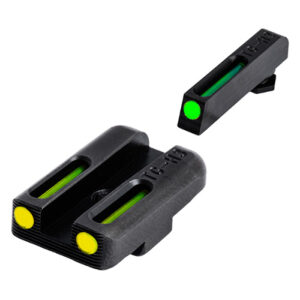 TFO TRITIUM/FIBER-OPTIC DAY/NIGHT SIGHT – GLOCK 42/43, GREEN/YELLOW