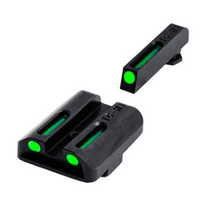 TFO TRITIUM/FIBER-OPTIC DAY/NIGHT SIGHT – GLOCK HIGH, GREEN/GREEN