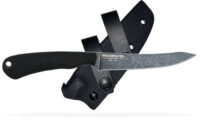NIMROD ACID WASHED - BLACK G10, PLAIN EDGE, 4.38" BLADE