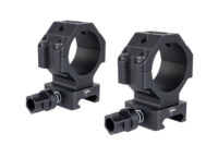 SCOPE RINGS W/ Q-LOC - BLACK, TALL, FITS 35MM TUBES, 1.3"H