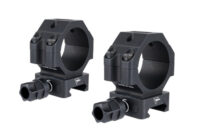 SCOPE RINGS W/ Q-LOC - BLACK, MEDIUM, FITS 34MM TUBES, 1.1"H