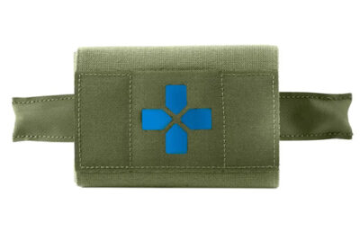 THE MICRO TRAUMA KIT NOW! COMPLETE KITS - BELT MOUNT, ADVANCED SUPPLIES, RANGER GREEN