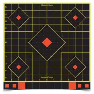 SHOOT•N•C SIGHT-IN TARGET – 12″, 100 TARGETS, 1,700 PASTERS