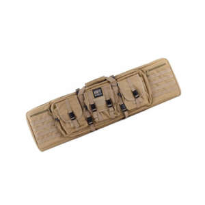 TACTICAL DOUBLE RIFLE BAG – TAN, 13”H X 43”W X 4”D