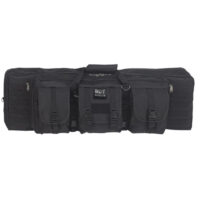 TACTICAL DOUBLE RIFLE BAG - BLACK, 13”H X 43”W X 4”D