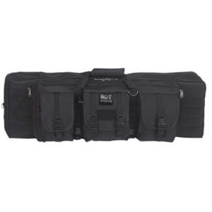 TACTICAL DOUBLE RIFLE BAG – BLACK, 13”H X 43”W X 4”D