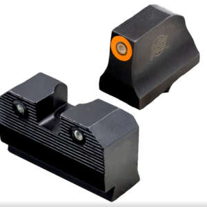 R3D 2.0 SUPPRESSOR HEIGHT NIGHT SIGHTS - GLOCK 42/43, ORANGE TRITIUM