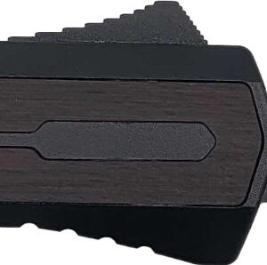 Zastava A7 OTF Knife – Tactical Black Wood | S35VN Dagger Blade