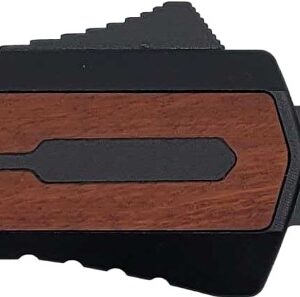 Zastava A7 OTF Knife – American Walnut Wood | S35VN Dagger Blade