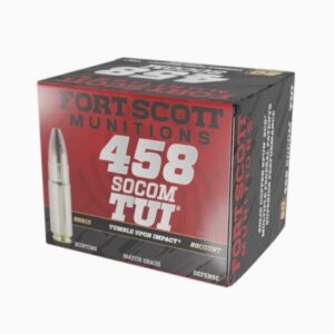 Fort Scott Munitions 458 SOCOM Rifle Ammo – 300gr | 20rd Box