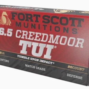 Fort Scott Munitions 6.5 Creedmoor Rifle Ammo - 123gr | 20rd Box