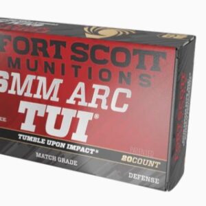 Fort Scott Munitions 6mm Arc Rifle Ammo – 90gr | 20rd Box