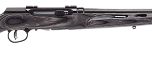 SAVAGE ARMS A22 22LR BL/LAM 22″ T’HOLE STK
