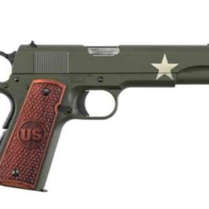 AUTO-ORDNANCE – THOMPSON TANKER 1911 45ACP 5″ GREEN   #