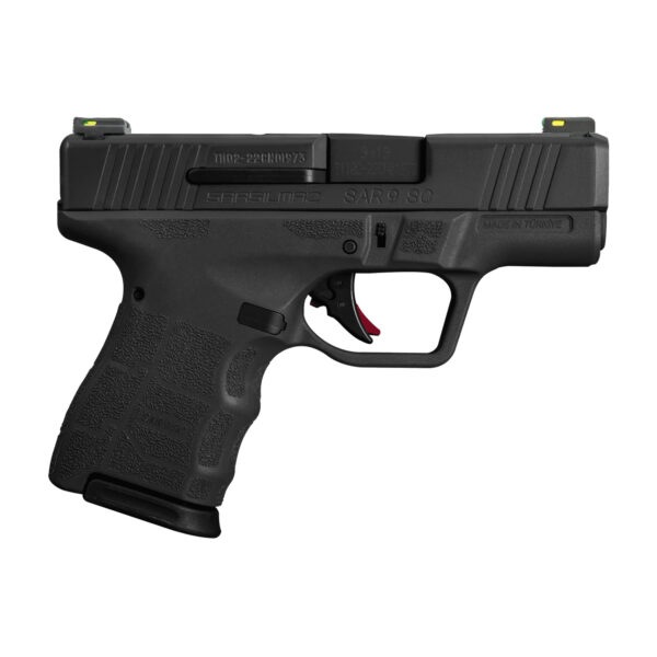 SAR FIREARMS SAR9 SC 9MM BLK 3.3″ 12+1