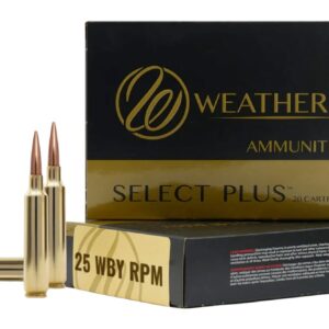 WEATHERBY 25WBY RPM 117GR HORNADY SST