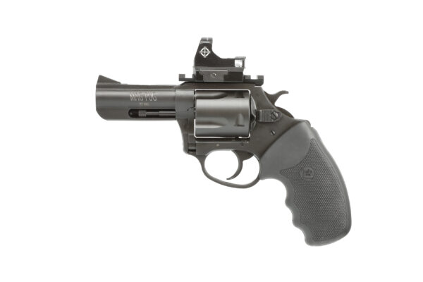 CHARTER ARMS MAG PUG 357M BLK 5RD 3″ REDDOT