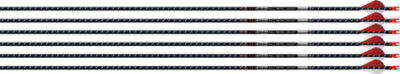 EASTON ARROW 5MM FMJ 300 – 6-PACK W/ 2″ BLAZER VANES