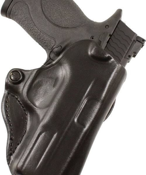 DESANTIS MINI SCABBARD HOLSTER – RH OWB LEATHER WALTHER CCP BL