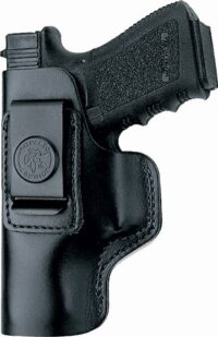 DESANTIS INSIDER HOLSTER IWB – LH LTHR FITS GLOCK 42/43 BLACK