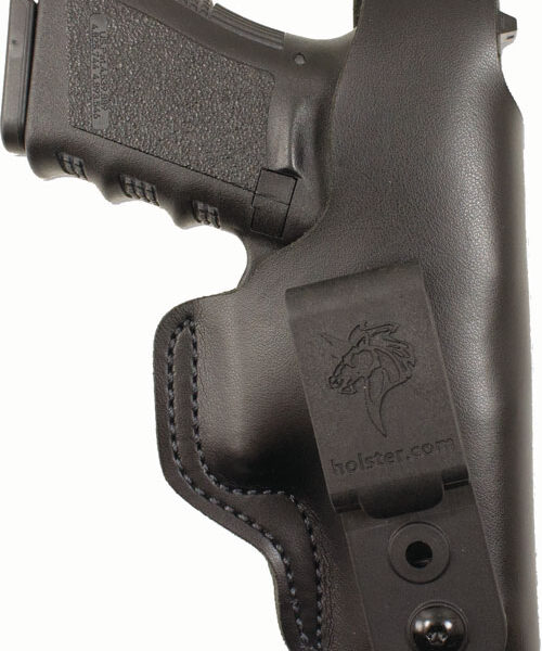 DESANTIS DUAL CARRY II HOLSTER – IWB/OWB RH LTHR GLK 4343X BLK