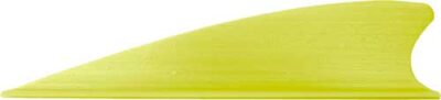 TAC VANES MATRIX 2.25″ – SHIELD CUT YELLOW 36 PACK