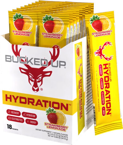 BUCKED UP HYDRATION 2.0 – STRAWBERRY LEMONADE 8 COUNT