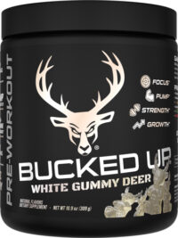 BUCKED UP PRE-WORKOUT WHITE – GUMMY DEER PINEAPPLE 30SERVING