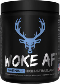 BUCKED UP PRE-WORKOUT WOKE AF – BLUE RAZ 30 SERVINGS