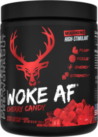 BUCKED UP PRE-WORKOUT WOKE AF - CHERRY HARD CANDY 30 SERVINGS