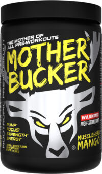 BUCKED UP PRE-WORKOUT MOTHER – BUCKER MUSCLEHEAD MANGO 20 SRV