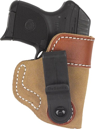 DESANTIS SOFT TUCK HOLSTER IWB – RH LTHR FITS GLOCK 43 NATURAL