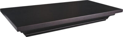 LOCKDOWN IN PLAIN SIGHT SHELF – STAINED 24″WX11.75″HX3.25″D