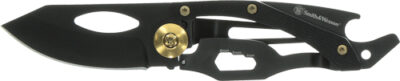 S&W KNIFE SMALL MULTI-TOOL – FOLDER 2″ BLADE W/POCKET CLIP