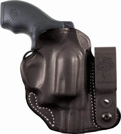 DESANTIS FLEX-TUK HOLSTER IWB – TUCKABLE LTHER J-FRAME 2″ BLK