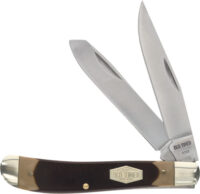 OLD TIMER KNIFE GUNSTOCK TRPPR – 2-BLADE 3.1″ S/S DELRIN