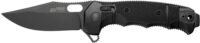 SOG KNIFE SEAL XR BLACK CRKTE – 3.9″ PLN EDGE FLDR BLACK USA