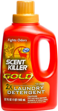 WRC CLOTHING WASH SCENT KILLER – GOLD 32FL OUNCES