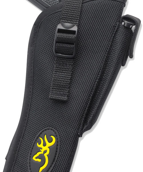 BROWNING BELT HOLSTER W/MAG - POUCH BUCK MARK PISTOL RH BLCK