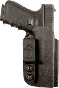 DESANTIS SLIM TUCK HOLSTER IWB – KYDEX AMBI J-FRAM 2.25-2.5″ BL