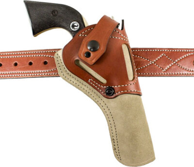 DESANTIS WILD HOG HOLSTER LTHR – AMBI COLT SAA 5 1/2″ NATURAL