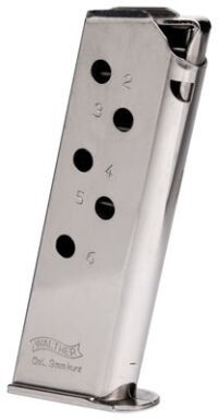 WALTHER MAGAZINE PPK 380 – 380ACP 6RD NICKEL