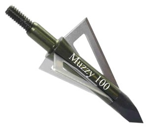 MUZZY BROADHEAD STANDARD – 3-BLADE 100GR 1 3/16″ CUT 6PK