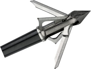 MUZZY BROADHEAD TROCAR HYBRID – 100GR 4-BLADE 1 5/8″ CUT 3PK