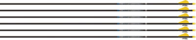 EASTON ARROW SONIC 6.0 500 – W/2″ BULLY VANES 6-PACK