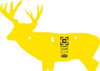 CALDWELL AR500 DEER TARGET – 3/8″  AR500 STEEL YELLOW