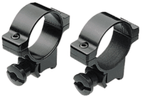 BURRIS RINGS 3/8" DOVETAIL 1" - MEDIUM ALUMINUM GLOSS