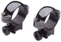 BURRIS RINGS 3/8" DOVETAIL 1" - MEDIUM STEEL GLOSS